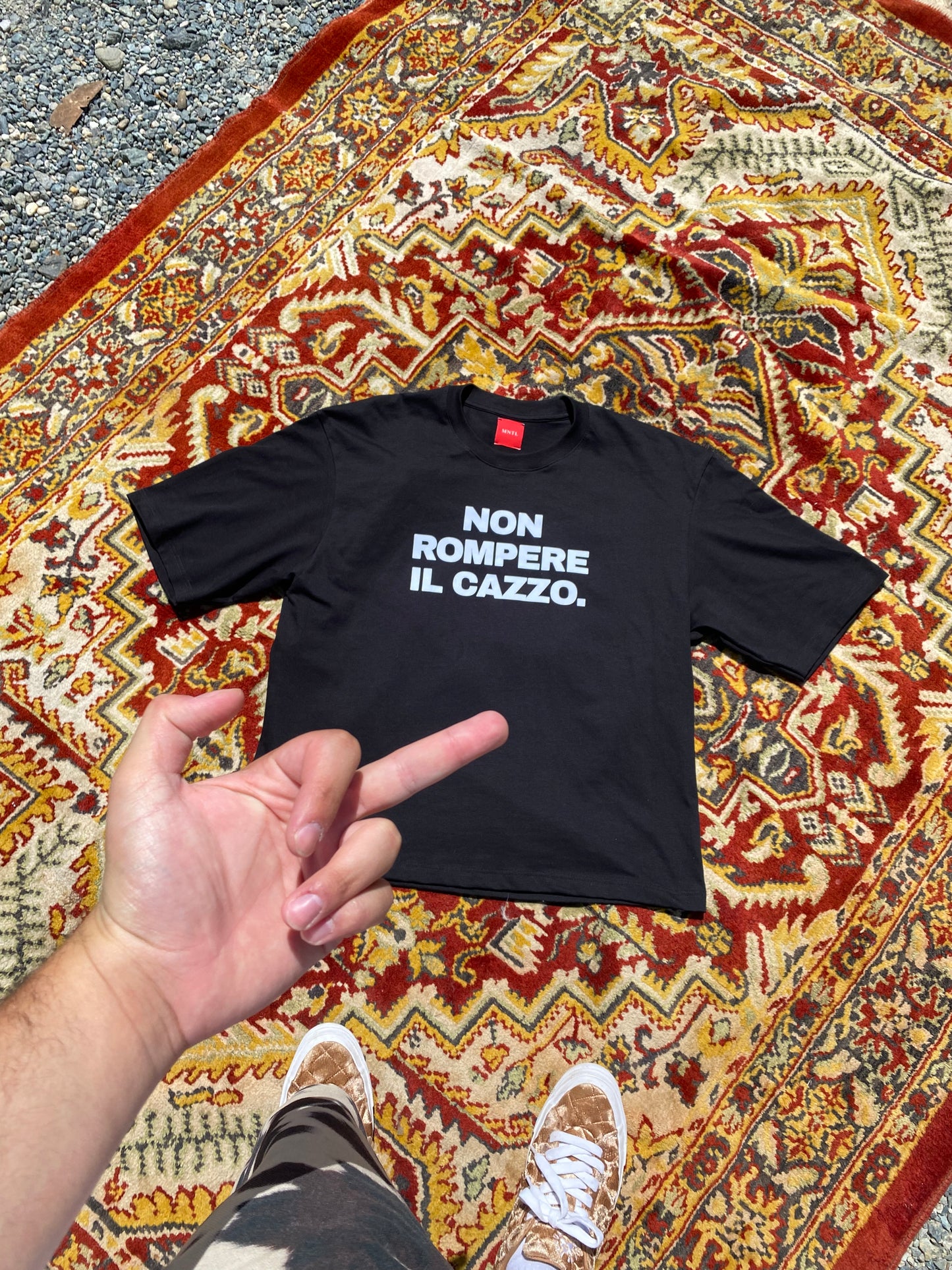 NON ROMPERE IL CAZZO - nera