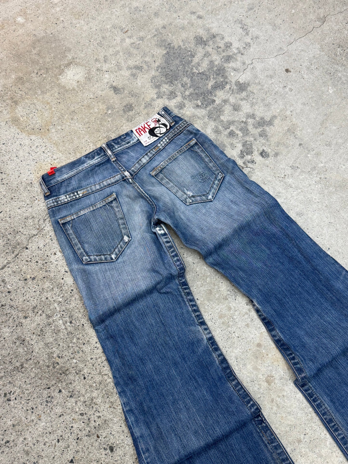 Flared Y2K Jeans • One Of One • Taglia S