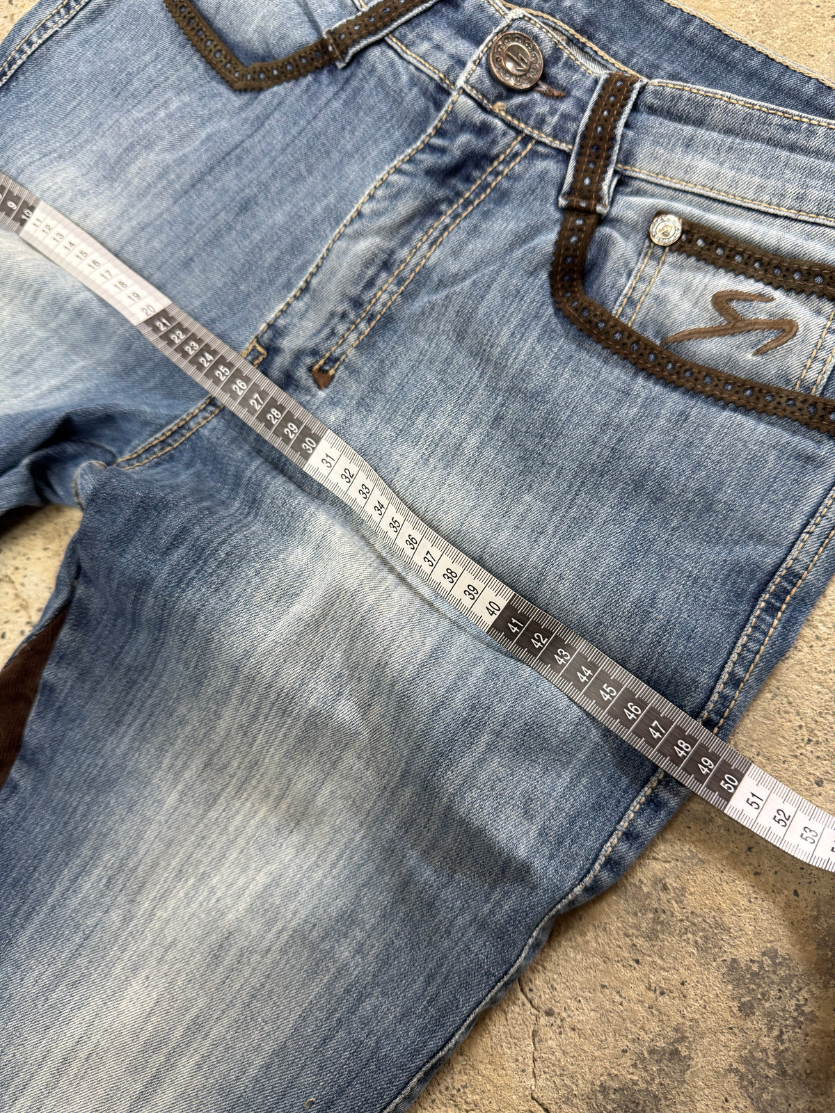 Flared “Cowboy” Jeans • One Of One • Taglia M