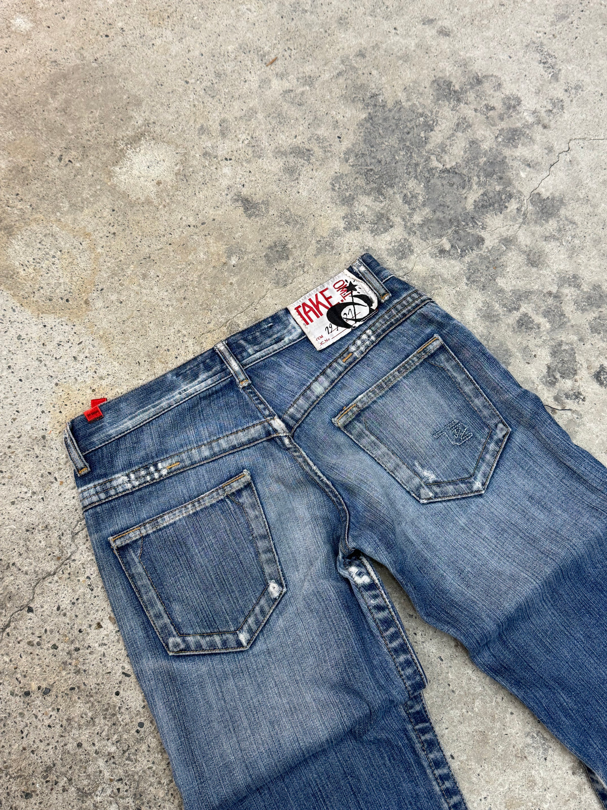 Flared Y2K Jeans • One Of One • Taglia S