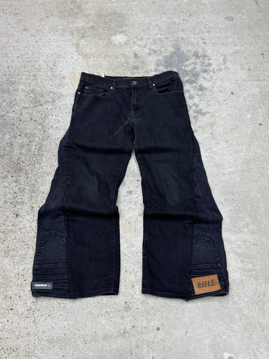 Flared Y2K Jeans • One Of One • Taglia M
