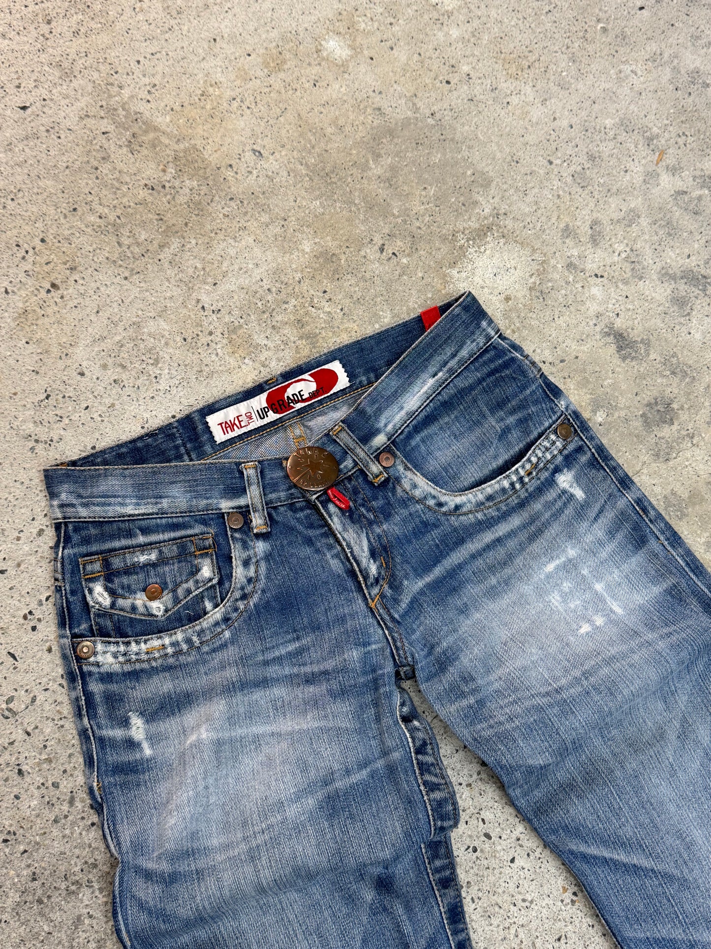 Flared Y2K Jeans • One Of One • Taglia S